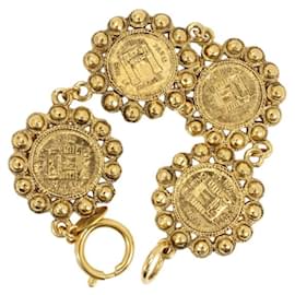 Pulsera de charms Chanel en oro