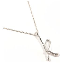 Tiffany & Co Collar inicial letra K Elsa Peretti Tiffany