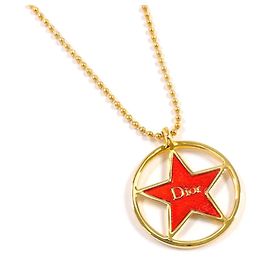 Collana Christian Dior Circle Star Logo