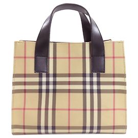 Borsa Burberry Check beige