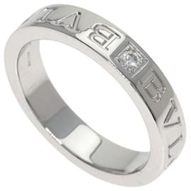 Bulgari Bvlgari Double Logo 1P Diamond Ring