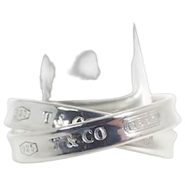 Tiffany & Co. Interlocking Circle Ring aus Sterlingsilber 925