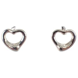 Orecchini a lobo a forma di cuore in argento 925 Tiffany & Co.