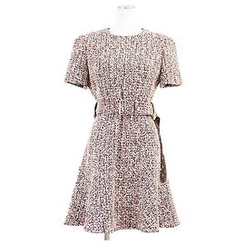 Louis Vuitton Skaterkleid Monogramm-Tweed