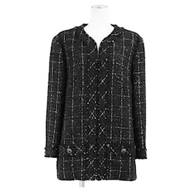 Chaqueta Chanel HOMME en mezcla de lana tweed fantaisie