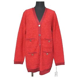 Autre Marque Cardigan in maglia bicolore in tweed GRACE CONTINENTAL