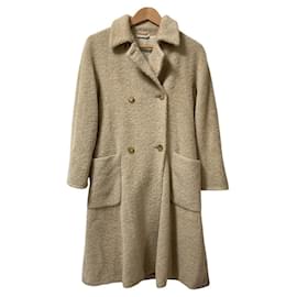 Abrigo largo cruzado de alpaca Max Mara