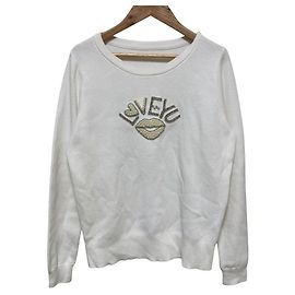 Autre Marque Top in maglia Grace Class con motivo labbra