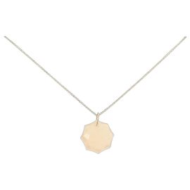 Autre Marque Colar Sweet Pea em Ouro Au750 e Pedra da Lua