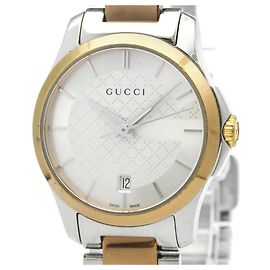 Reloj GUCCI G-Timeless de acero con baño de oro rosa con movimiento de cuarzo para mujer YA126528 126.5