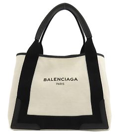 Borsa Cabas Balenciaga blu navy
