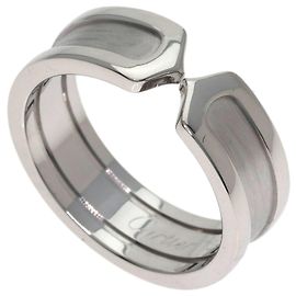 Cartier C2 Band Ring aus 18K Weißgold