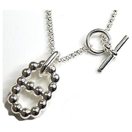 Hermes Chaine d'ancre Alea II GM Silver Pendant - Hermès