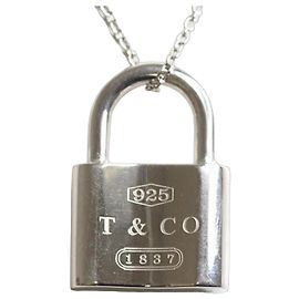 Pendente Cadena Tiffany & Co. 1837 in argento sterling 925 Collana