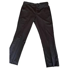 Paul Smith Gestreifte Wollhose