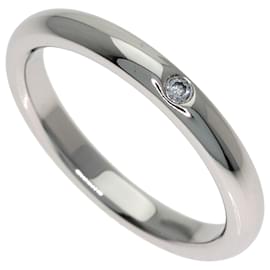 Tiffany & Co. Platinring mit Diamant