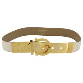 Cintura reversibile in pelle Salvatore Ferragamo con fibbia Gancini Taglia Medium
