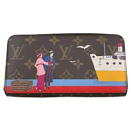 Cartera Zippy Monogram Marrón Louis Vuitton