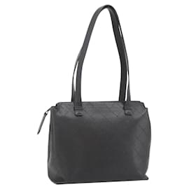 CHANEL Matelasse Tote Bag Caviar Leder Dunkelbraun Gold CC Authentisch 179241A - Chanel