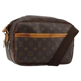 LOUIS VUITTON Borsa a Spalla Monogram Reporter PM M45254 LV Auth hk3772