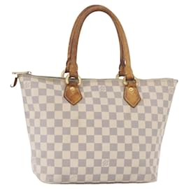 LOUIS VUITTON Borsa Tote Damier Azur Saleya PM N51186 LV Auth 179397