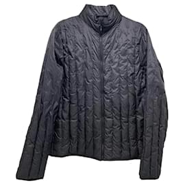 Sandro Jacke aus Polyamid und Leder in Schwarz