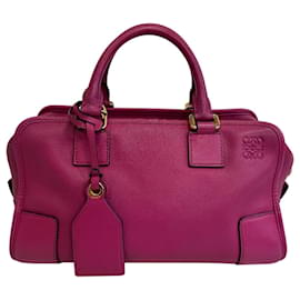 Borsa a tracolla Loewe Amazona 28 in rosa