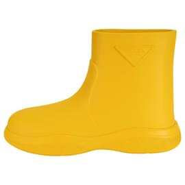 Botines de lluvia de goma Prada Sunny Yellow Mujer EU 41