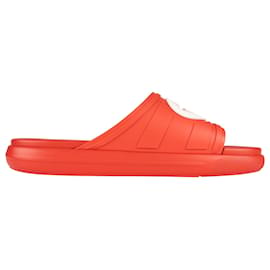 Sandalo Gucci Interlocking G Slide in gomma Maple Red White Uomo EU 44 / US 10.5