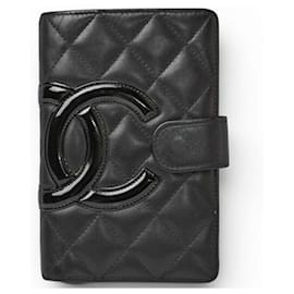 Cartera bi-fold negra Chanel