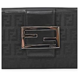 Fendi Bi-fold Portemonnaie 8M0035 ZUCCA Muster