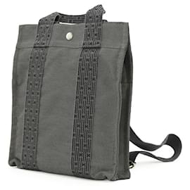 Hermès Borsa Tote Zaino Hermes Herline Ad PM Canvas