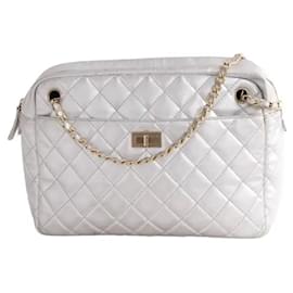 Borsa a tracolla Camera argento - Chanel