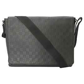 Borsa a tracolla Louis Vuitton Damier Infini District MM