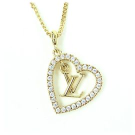 Collana My LV Heart con strass Louis Vuitton