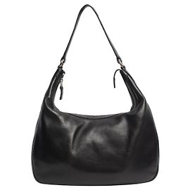 Gucci Piccola borsa hobo in pelle nera vintage