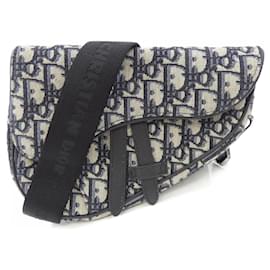 Mini borsa a tracolla Dior Saddle Oblique
