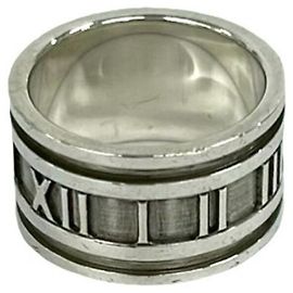 Tiffany & Co Tiffany Atlas Wide Band Ring aus Sterlingsilber