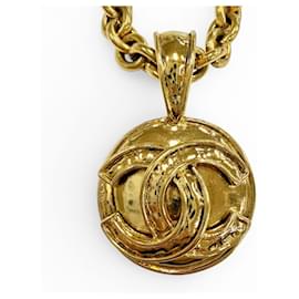 Collana a catena Chanel Vintage 94P Coco Mark
