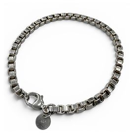 Tiffany & Co. Venetian Silber 925 Charm-Armband