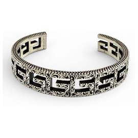 Bracciale rigido GUCCI Silver Square G Arabesque G-Cube - Gucci