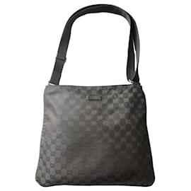 Borsa a tracolla Gucci Monogram Nera