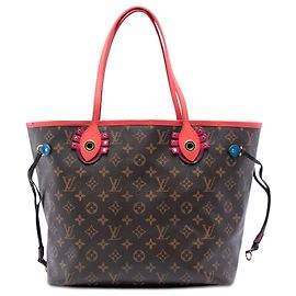Louis Vuitton Marrone Monogram Totem Neo Neverfull MM
