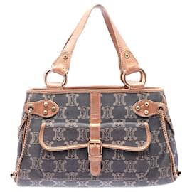 Borsa Celine Blue Macadam Denim - Céline