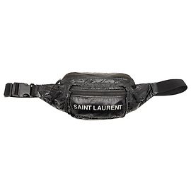 Borsa a tracolla Nuxx in nylon nero Saint Laurent