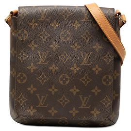 Louis Vuitton Marrone Monogram Musette Salsa PM Tracolla Corta