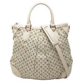 Louis Vuitton Beige Monogram Mini Lin Croisette Marina PM