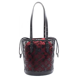 Borsa Louis Vuitton Bucket PM Monogram Lace