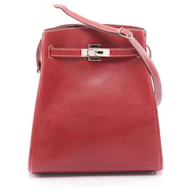 Hermès Hermes Kelly Sport MM Rouge Moyen Handtasche