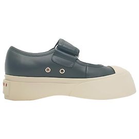 Sneakers Marni Pablo Mary-Jane in pelle nappa nera